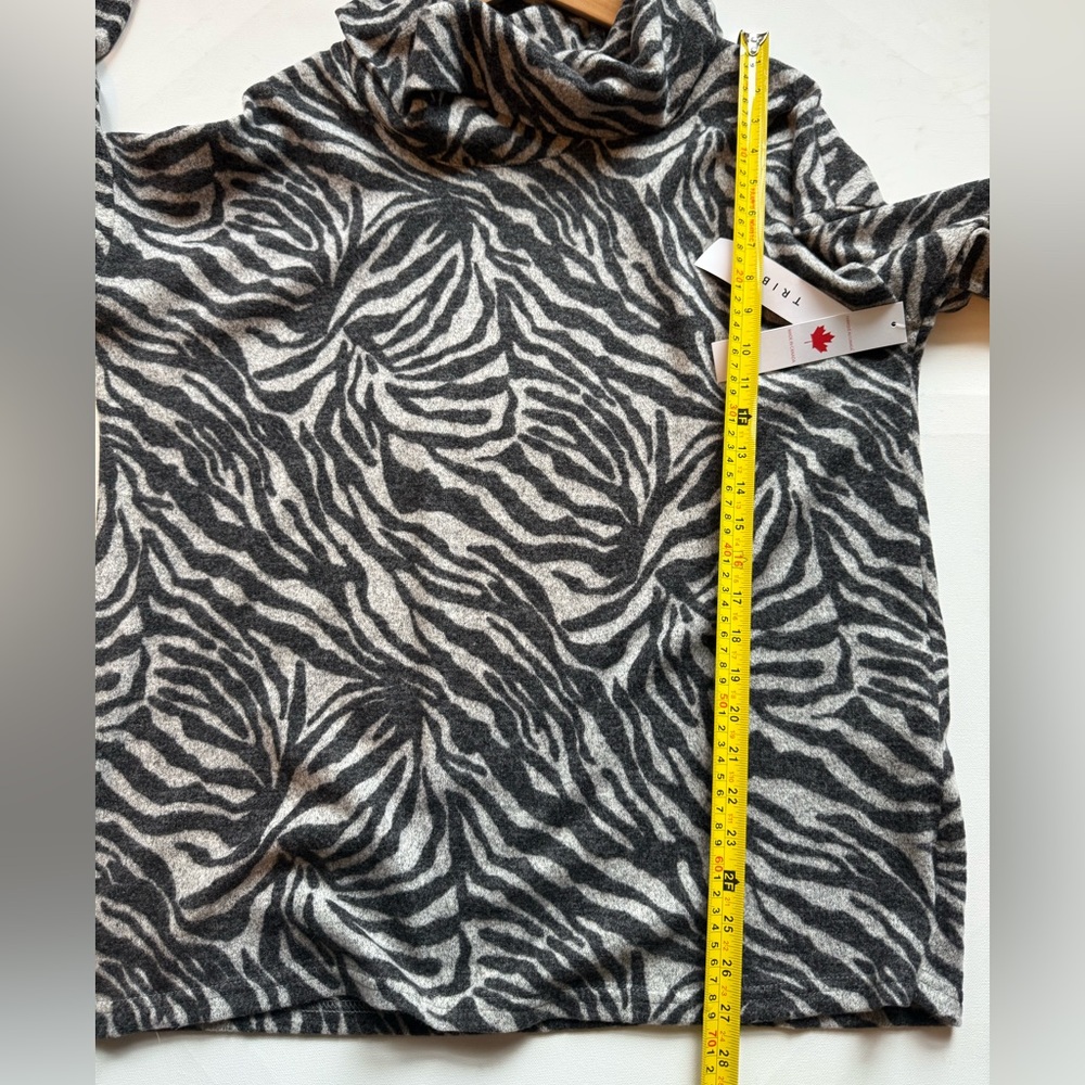 TRIBAL Cowl Neck Top NWT - Picture 8 of 8